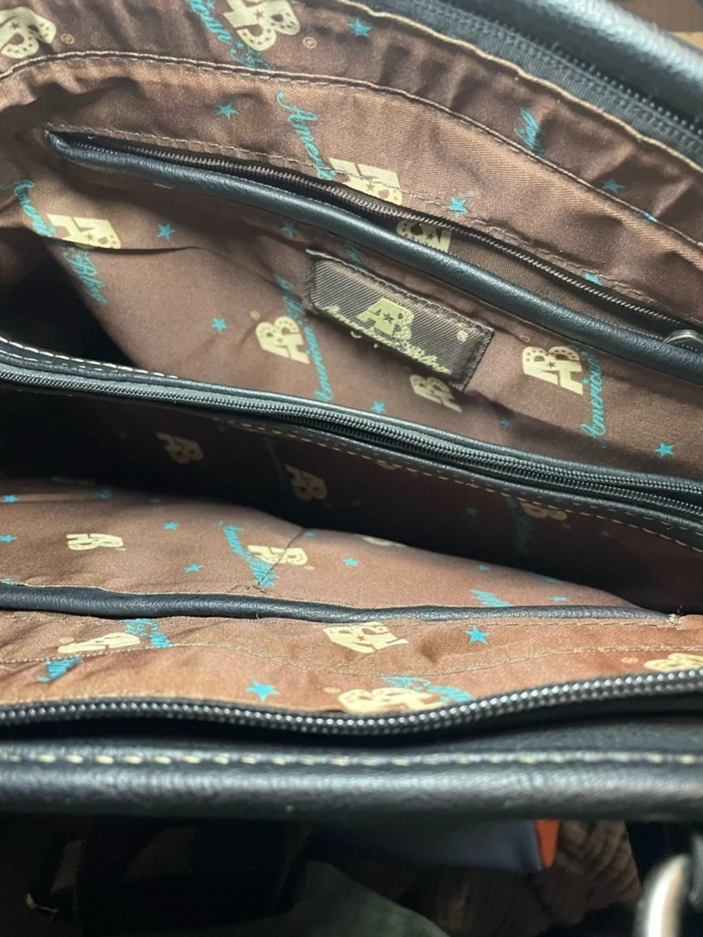 New Montana West American Bling Conceal Carry Purse And Wallet - Picture 9 of 10